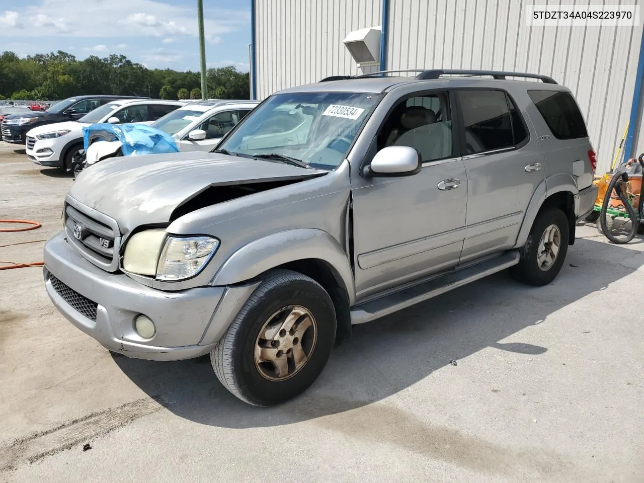 5TDZT34A04S223970 2004 Toyota Sequoia Sr5