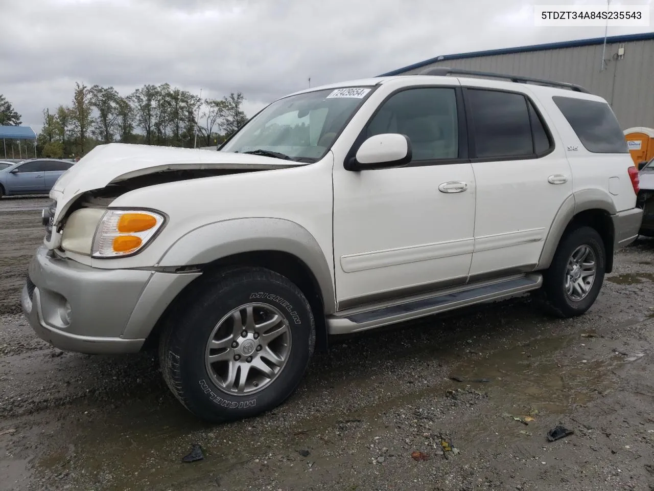 2004 Toyota Sequoia Sr5 VIN: 5TDZT34A84S235543 Lot: 72429654