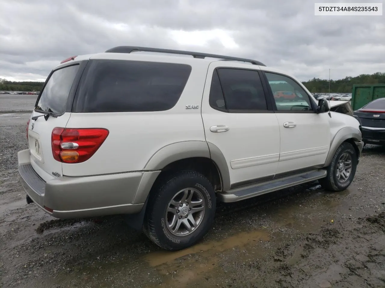 2004 Toyota Sequoia Sr5 VIN: 5TDZT34A84S235543 Lot: 72429654