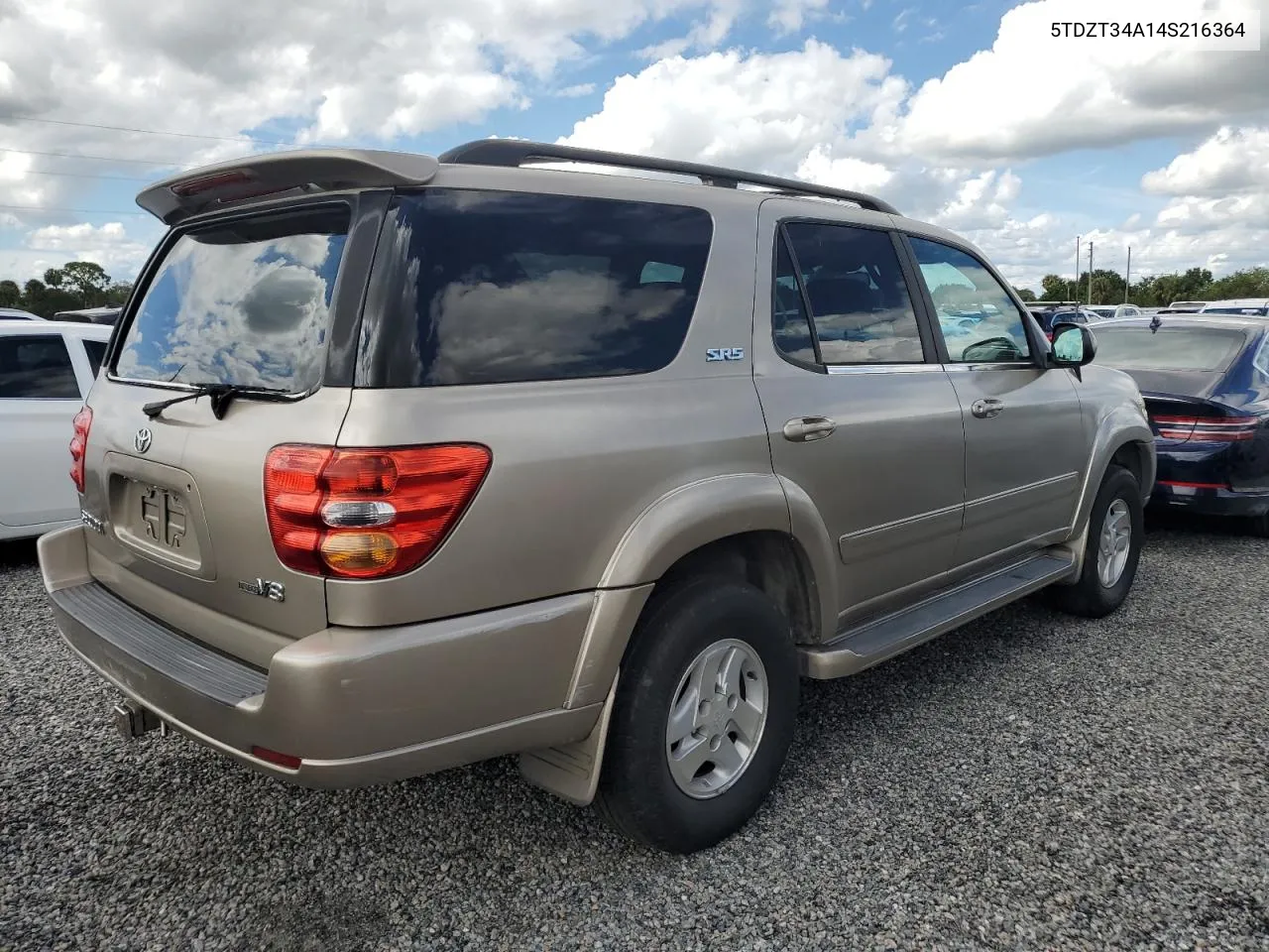 2004 Toyota Sequoia Sr5 VIN: 5TDZT34A14S216364 Lot: 74354364