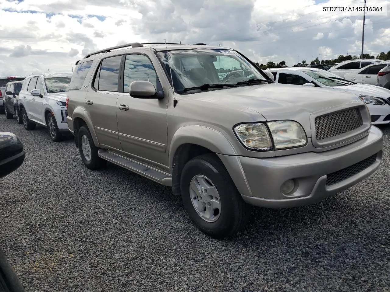 2004 Toyota Sequoia Sr5 VIN: 5TDZT34A14S216364 Lot: 74354364