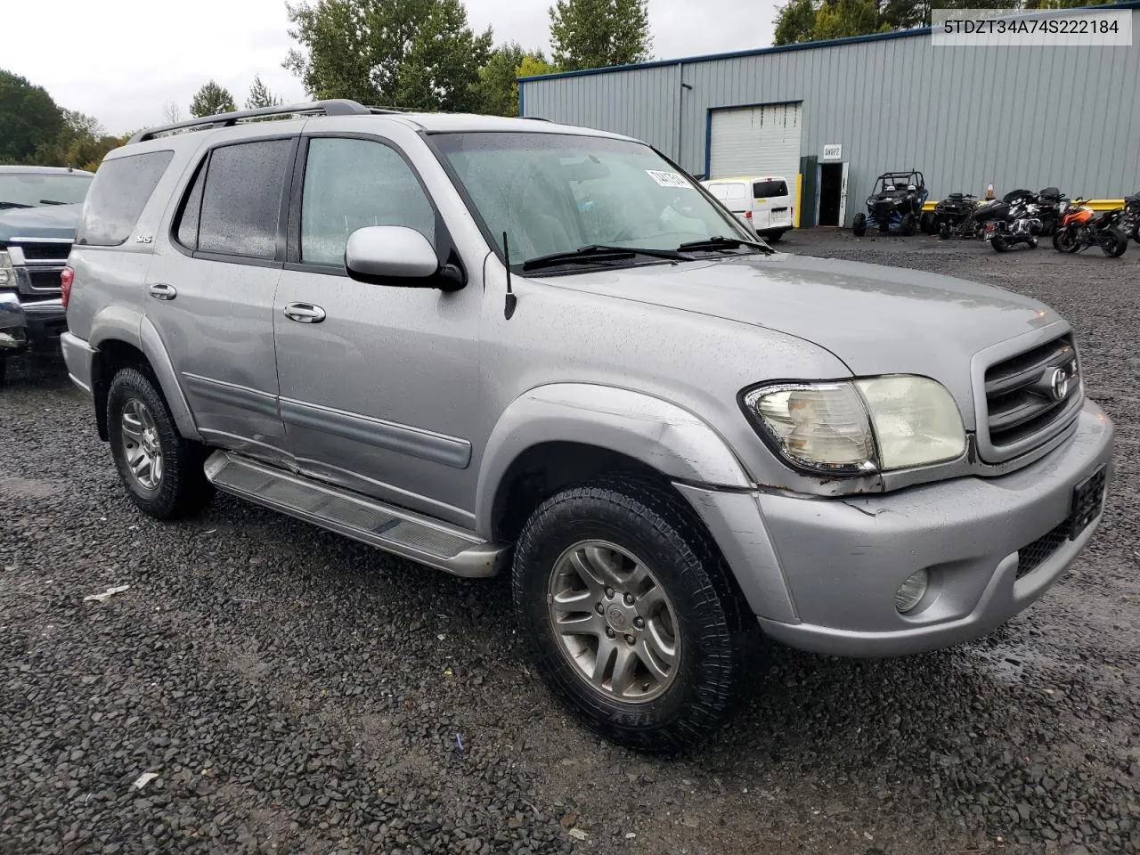 2004 Toyota Sequoia Sr5 VIN: 5TDZT34A74S222184 Lot: 74417514