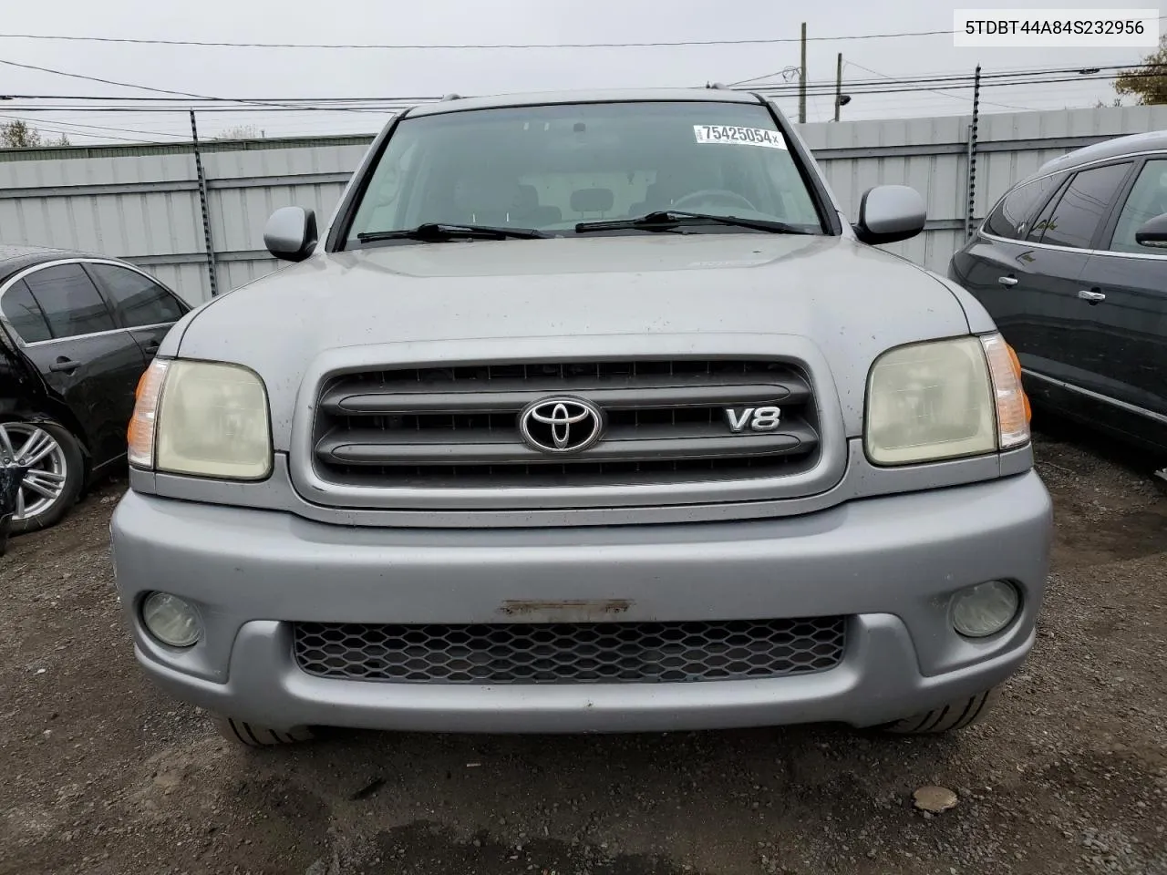 2004 Toyota Sequoia Sr5 VIN: 5TDBT44A84S232956 Lot: 75425054