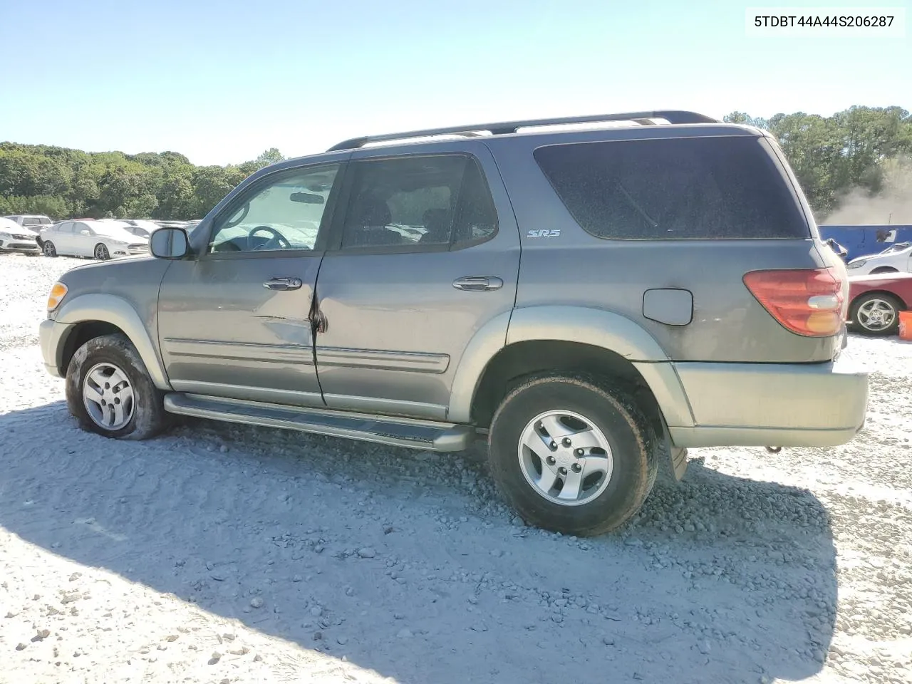 2004 Toyota Sequoia Sr5 VIN: 5TDBT44A44S206287 Lot: 75935624