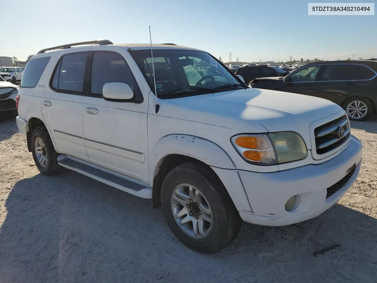 2004 Toyota Sequoia Limited VIN: 5TDZT38A34S210494 Lot: 76420524