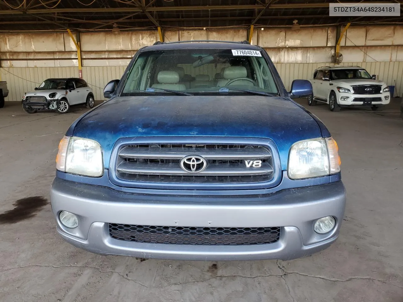 2004 Toyota Sequoia Sr5 VIN: 5TDZT34A64S234181 Lot: 77604014