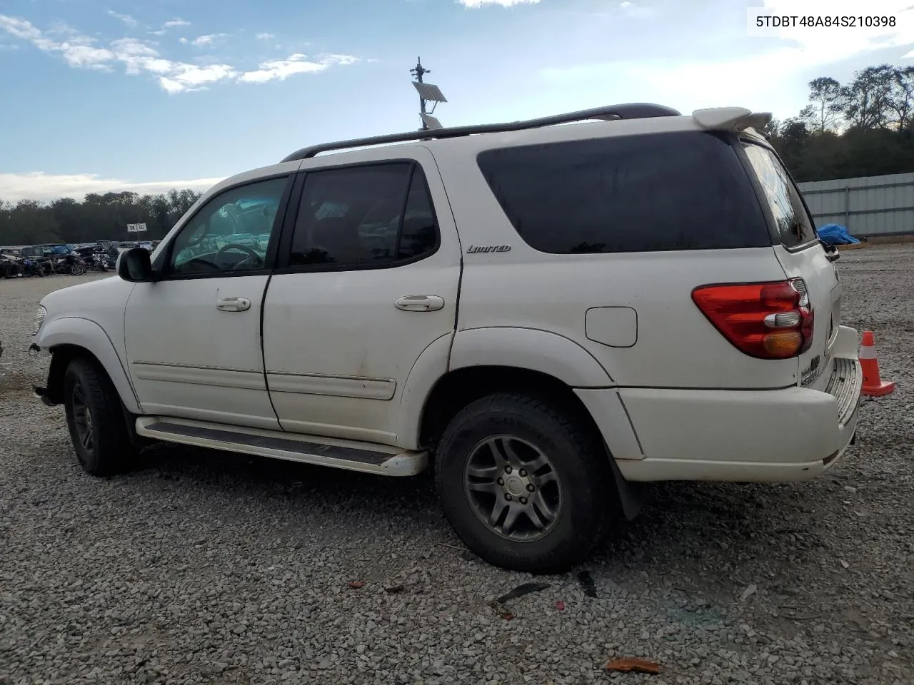 2004 Toyota Sequoia Limited VIN: 5TDBT48A84S210398 Lot: 78100874