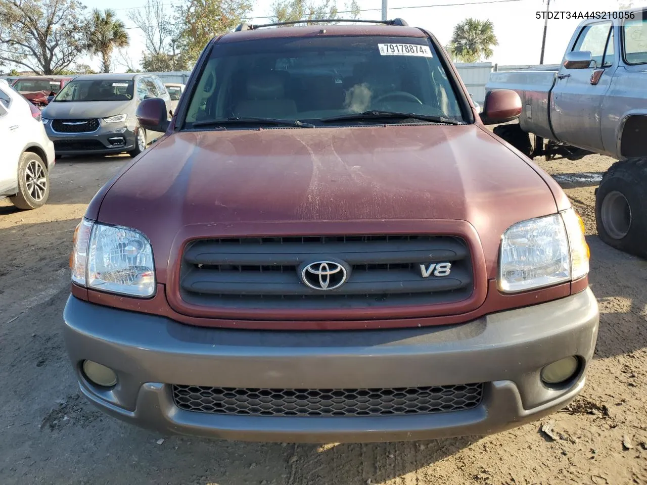 2004 Toyota Sequoia Sr5 VIN: 5TDZT34A44S210056 Lot: 79178874