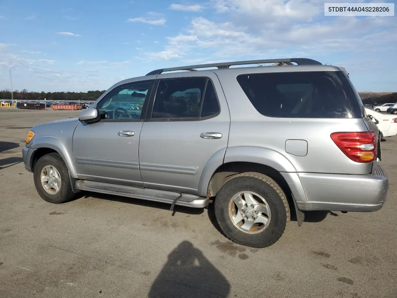 2004 Toyota Sequoia Sr5 VIN: 5TDBT44A04S228206 Lot: 79309604