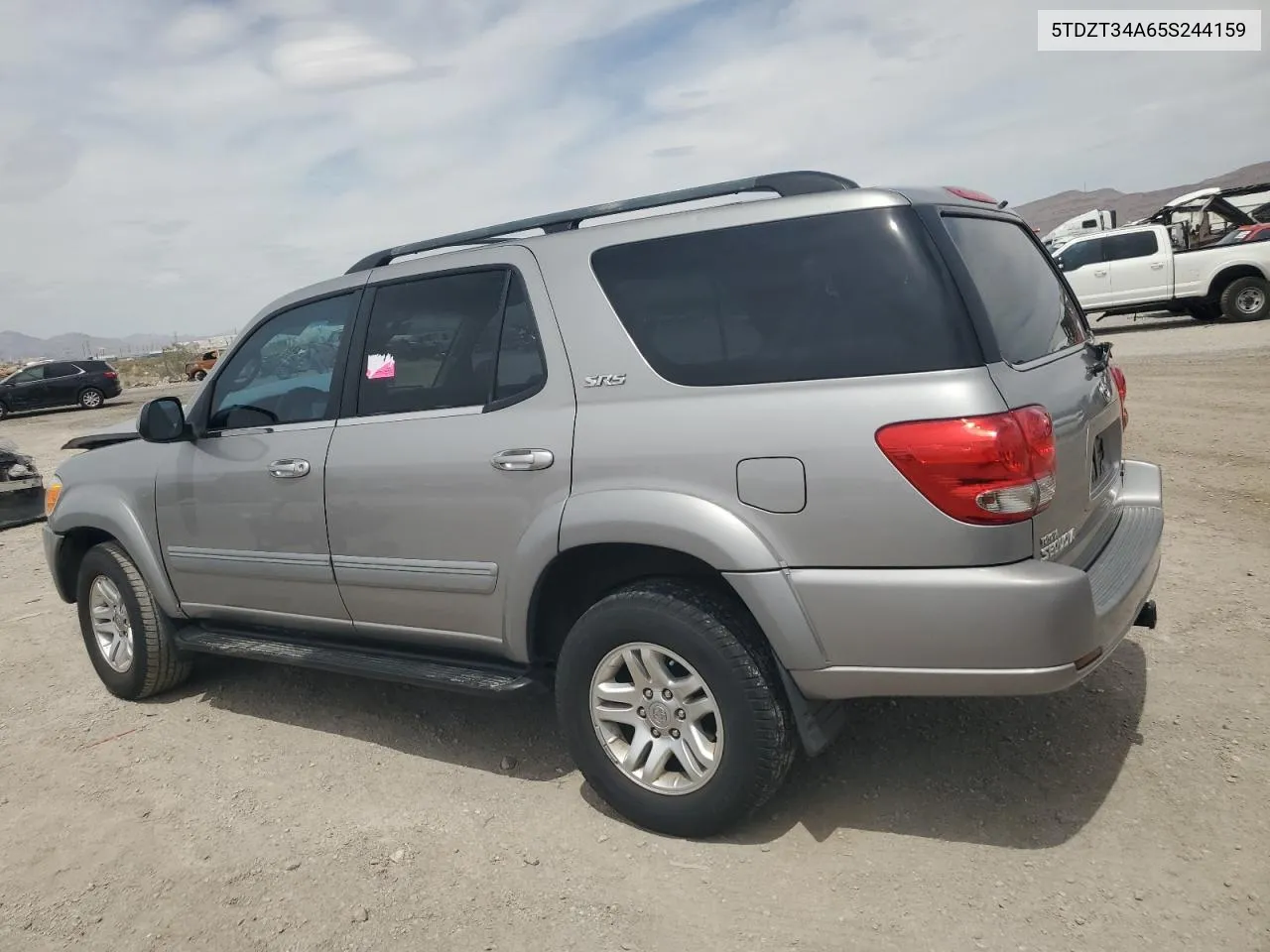 2005 Toyota Sequoia Sr5 VIN: 5TDZT34A65S244159 Lot: 57682544