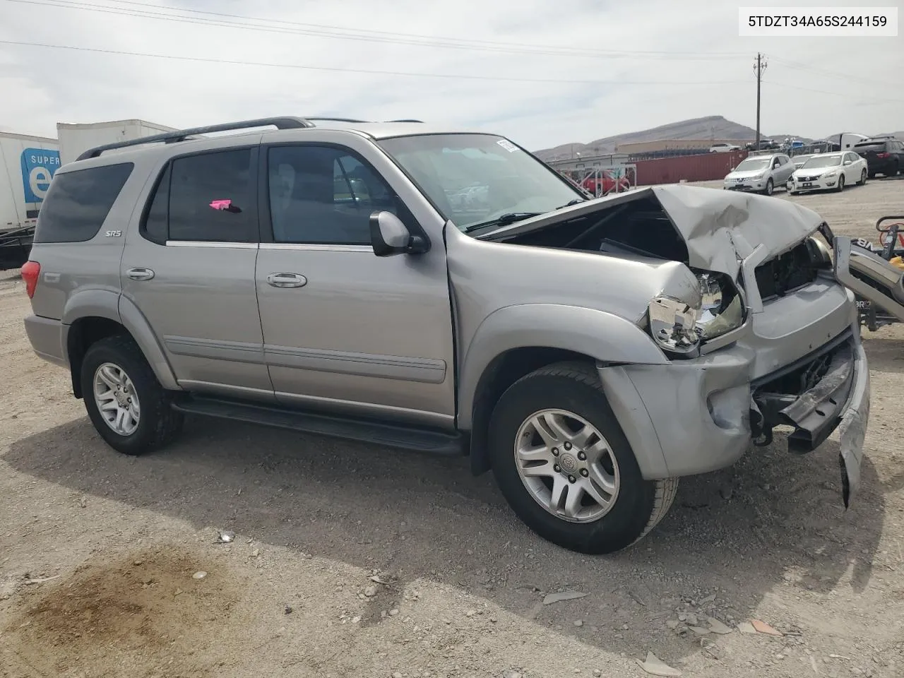 2005 Toyota Sequoia Sr5 VIN: 5TDZT34A65S244159 Lot: 57682544