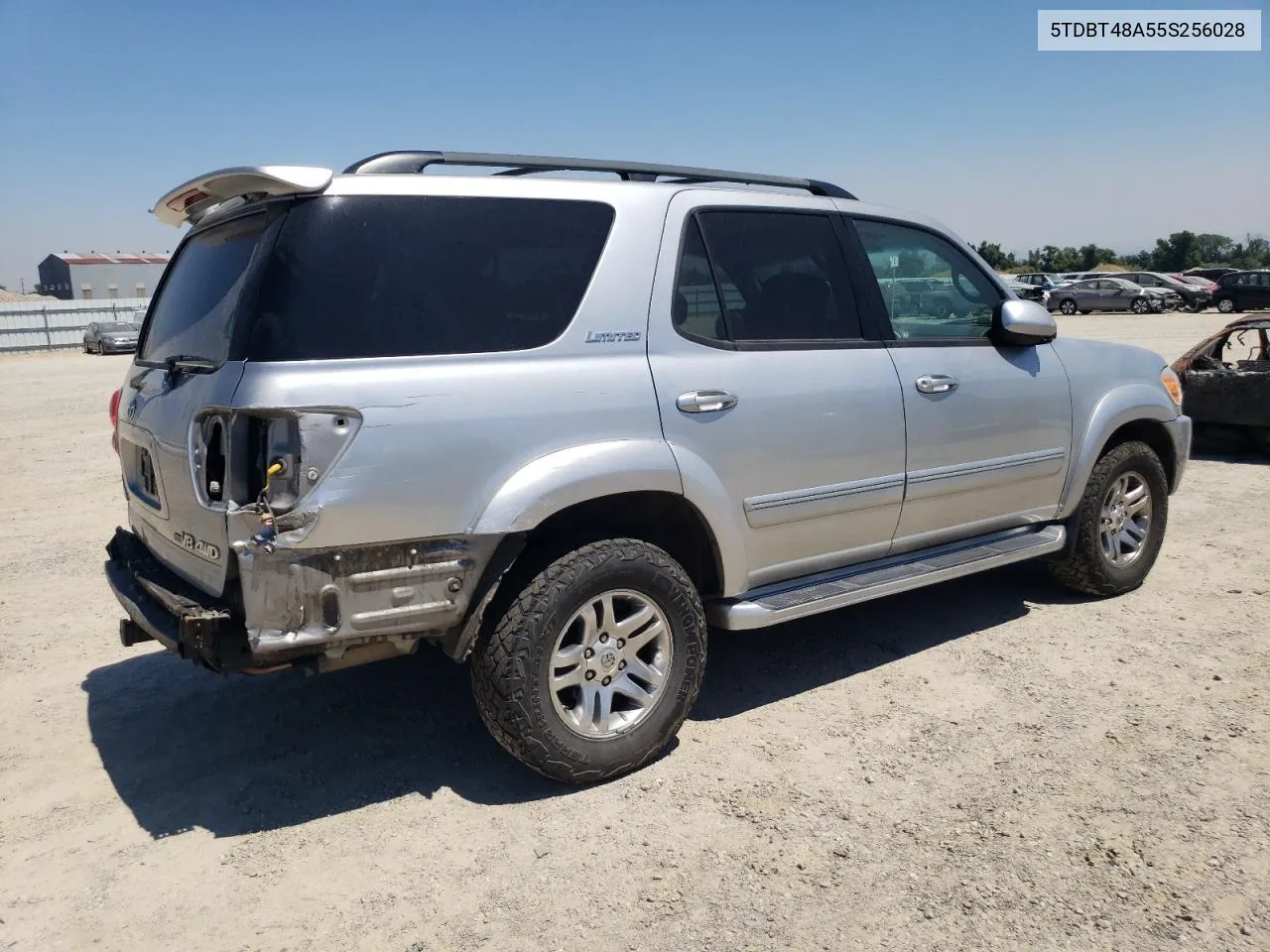 2005 Toyota Sequoia Limited VIN: 5TDBT48A55S256028 Lot: 63431784