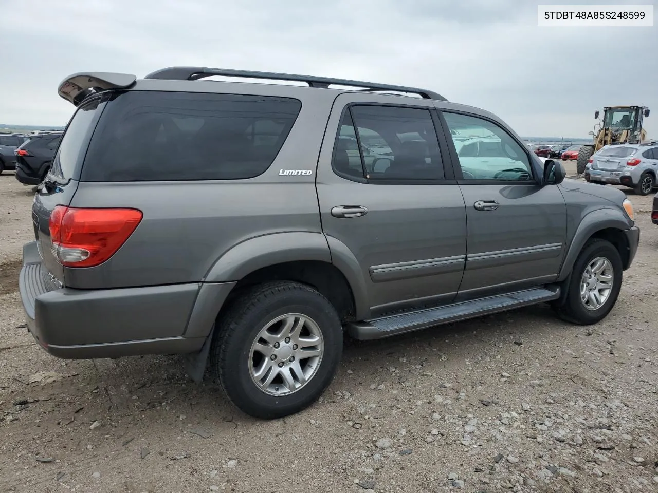 2005 Toyota Sequoia Limited VIN: 5TDBT48A85S248599 Lot: 67459154