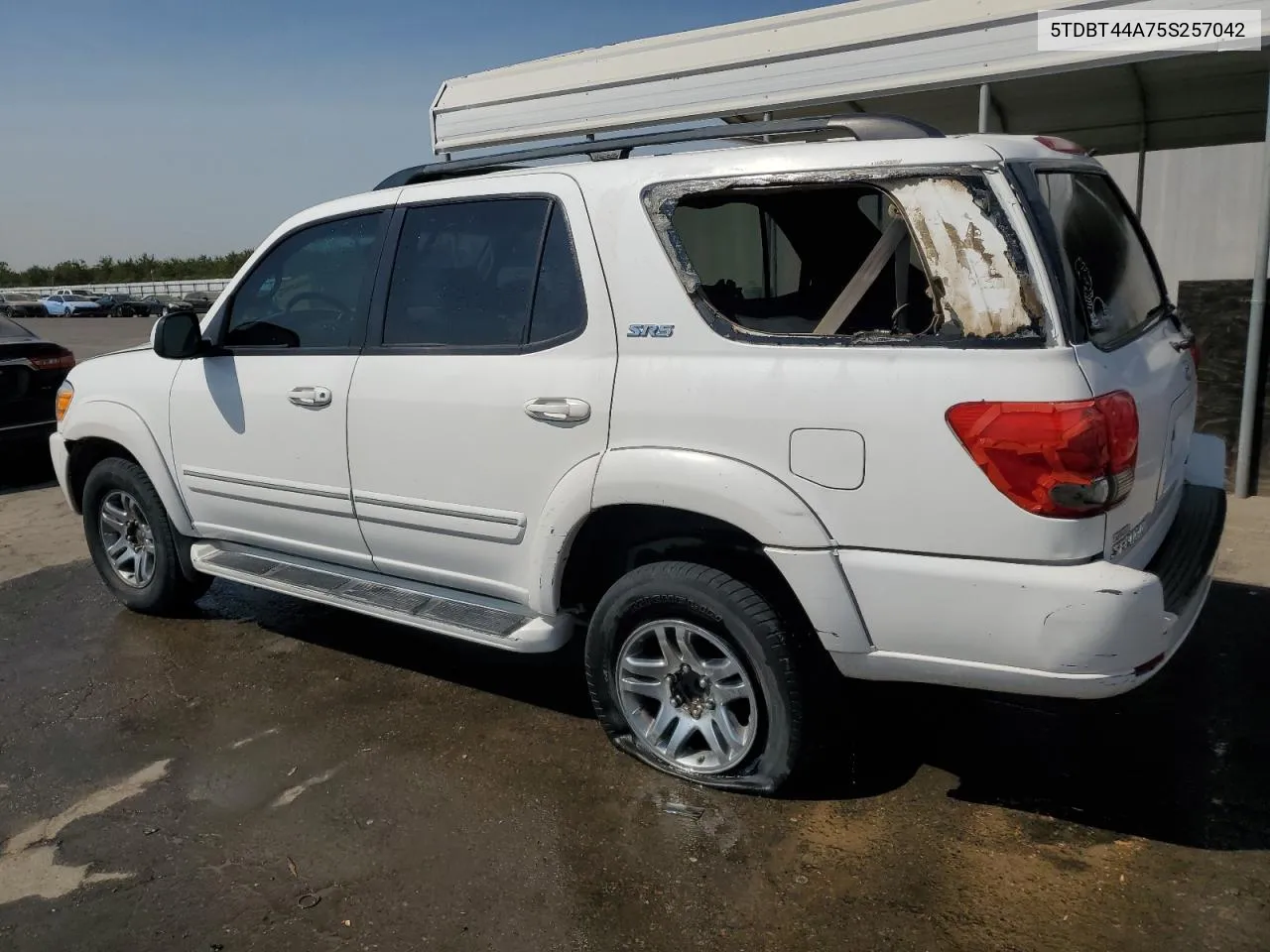 2005 Toyota Sequoia Sr5 VIN: 5TDBT44A75S257042 Lot: 69716204