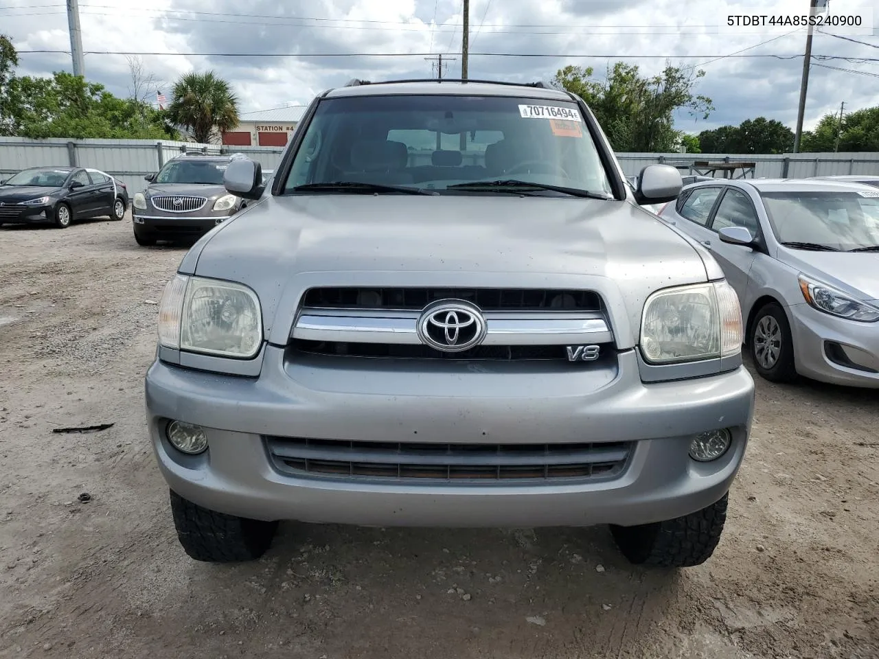 5TDBT44A85S240900 2005 Toyota Sequoia Sr5