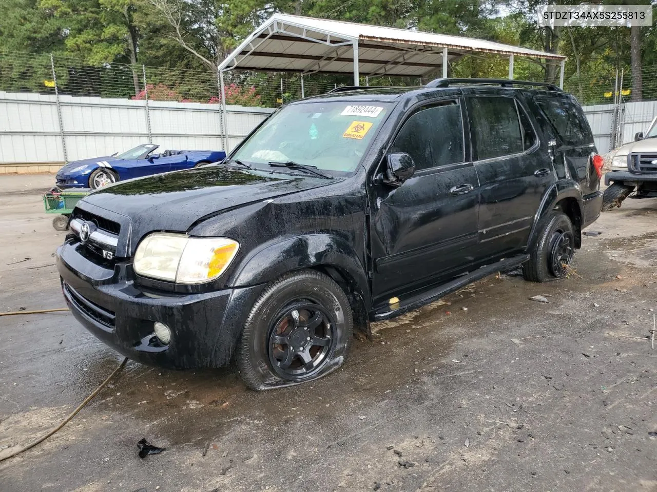 2005 Toyota Sequoia Sr5 VIN: 5TDZT34AX5S255813 Lot: 71892444