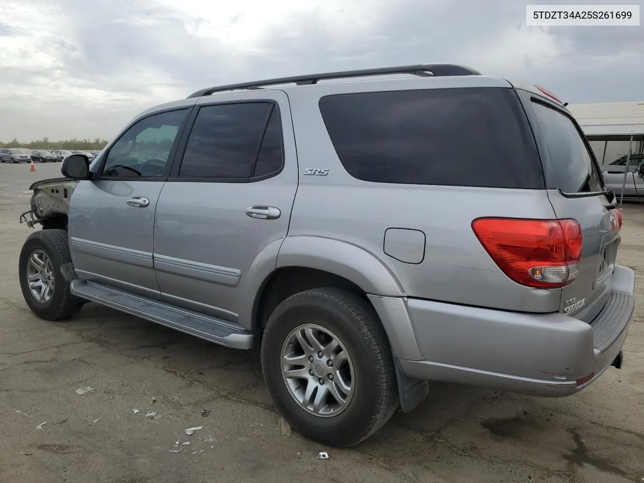 2005 Toyota Sequoia Sr5 VIN: 5TDZT34A25S261699 Lot: 72026534