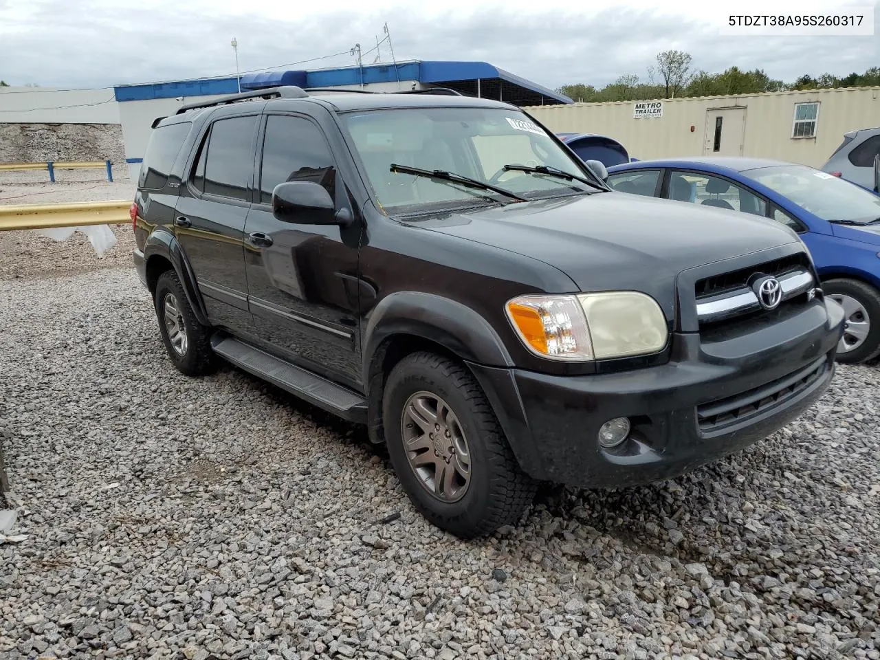 2005 Toyota Sequoia Limited VIN: 5TDZT38A95S260317 Lot: 72214444