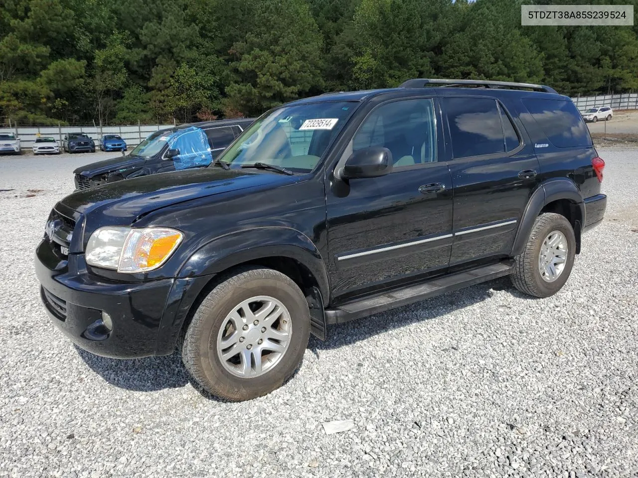 2005 Toyota Sequoia Limited VIN: 5TDZT38A85S239524 Lot: 72329514