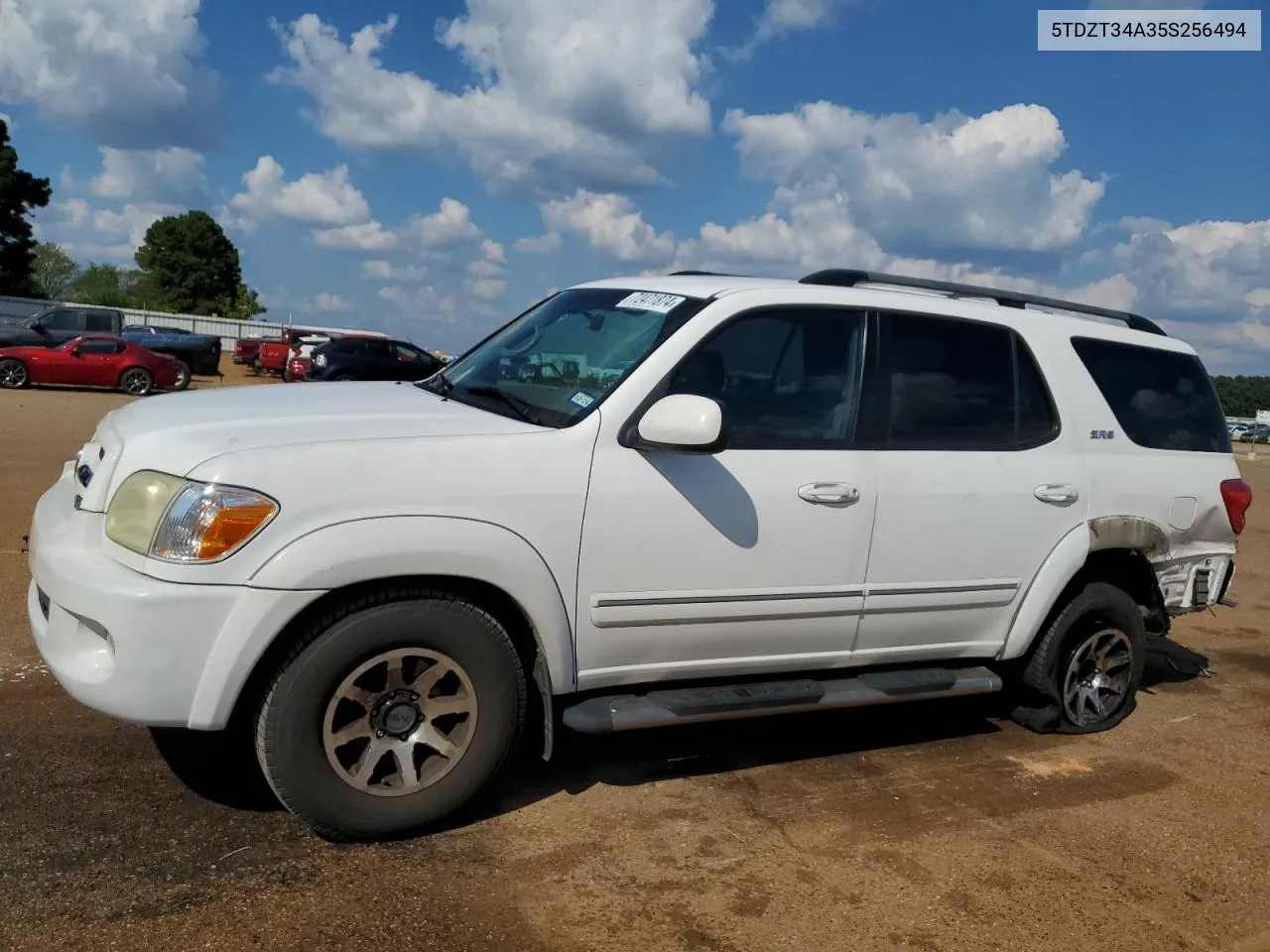 2005 Toyota Sequoia Sr5 VIN: 5TDZT34A35S256494 Lot: 72471874