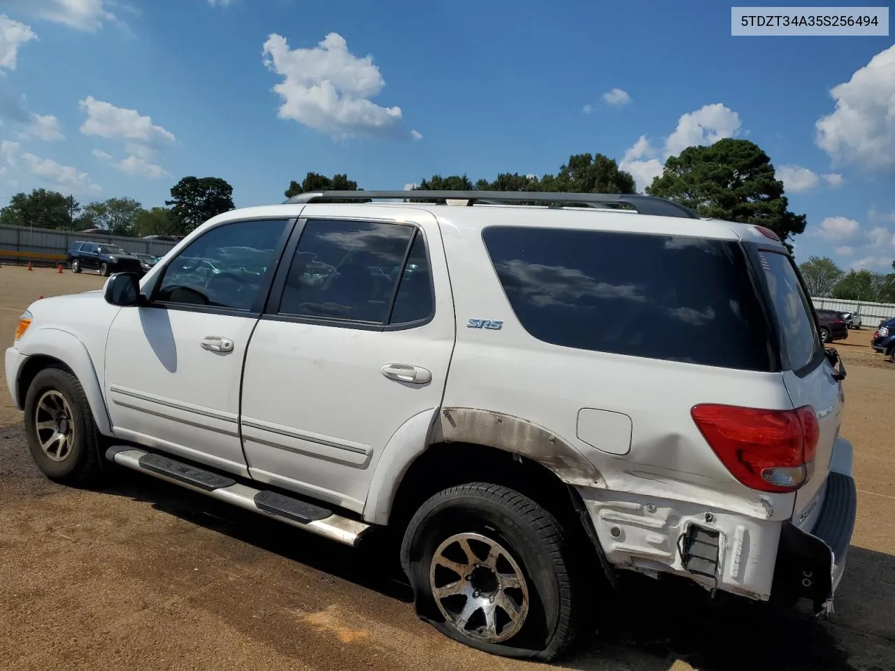 2005 Toyota Sequoia Sr5 VIN: 5TDZT34A35S256494 Lot: 72471874