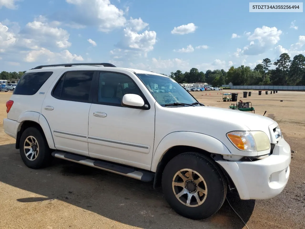 2005 Toyota Sequoia Sr5 VIN: 5TDZT34A35S256494 Lot: 72471874