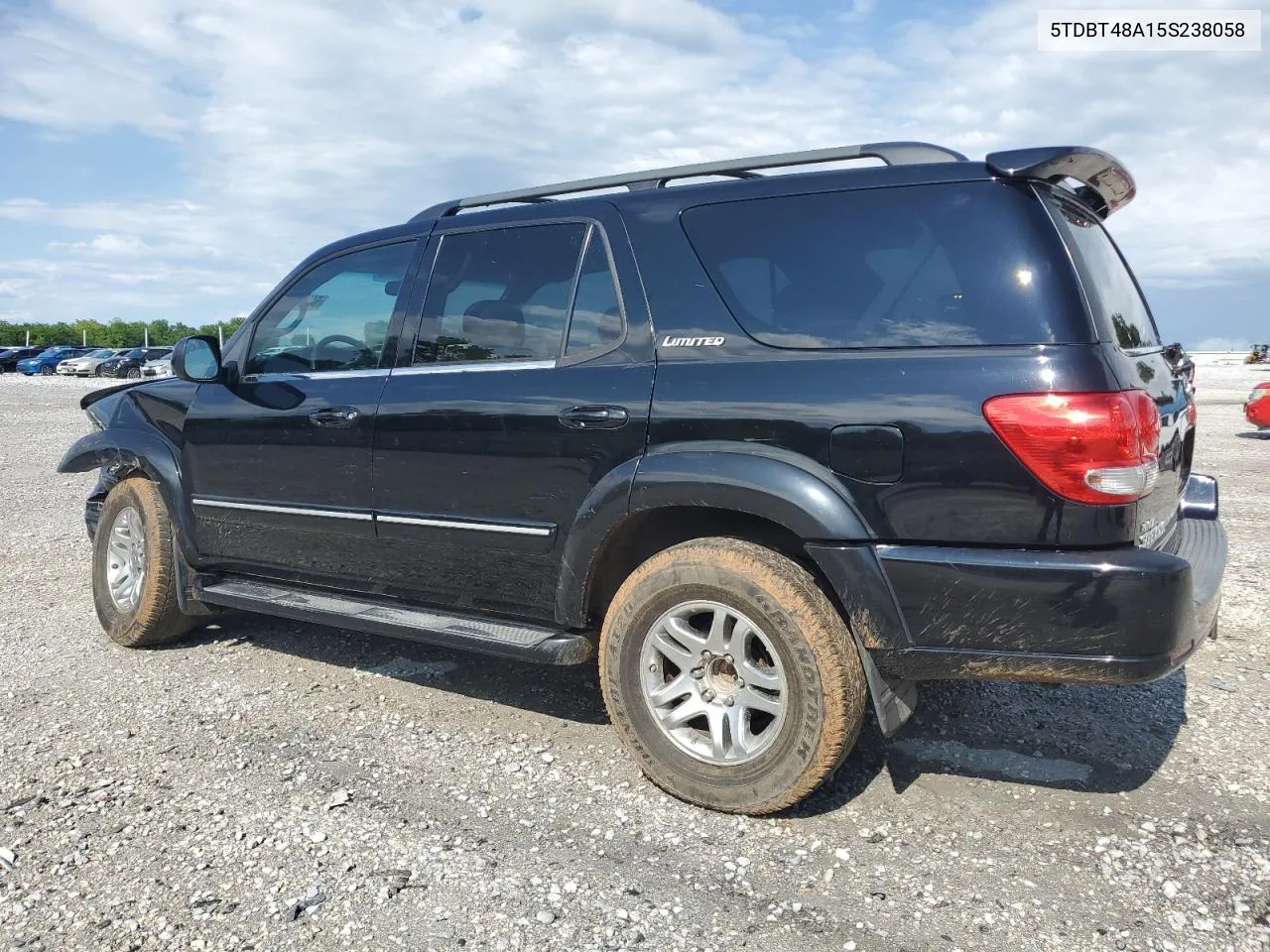 2005 Toyota Sequoia Limited VIN: 5TDBT48A15S238058 Lot: 72719304