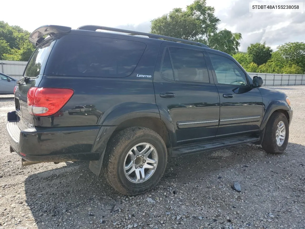 2005 Toyota Sequoia Limited VIN: 5TDBT48A15S238058 Lot: 72719304