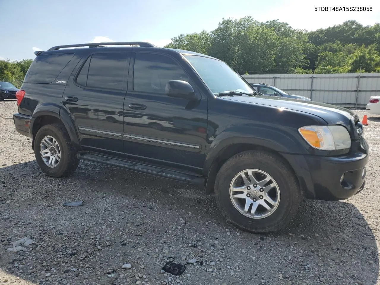 2005 Toyota Sequoia Limited VIN: 5TDBT48A15S238058 Lot: 72719304