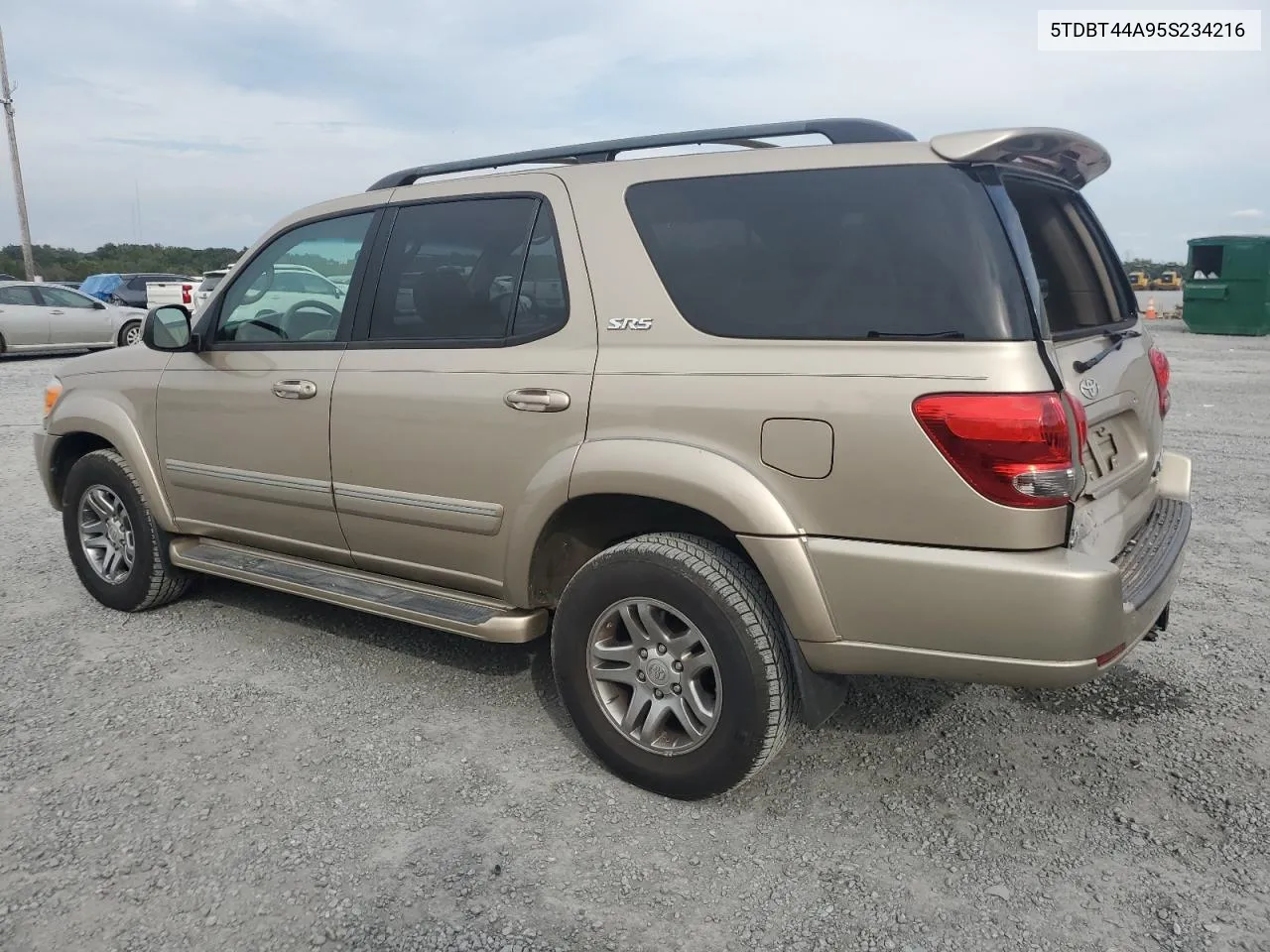 2005 Toyota Sequoia Sr5 VIN: 5TDBT44A95S234216 Lot: 74656614