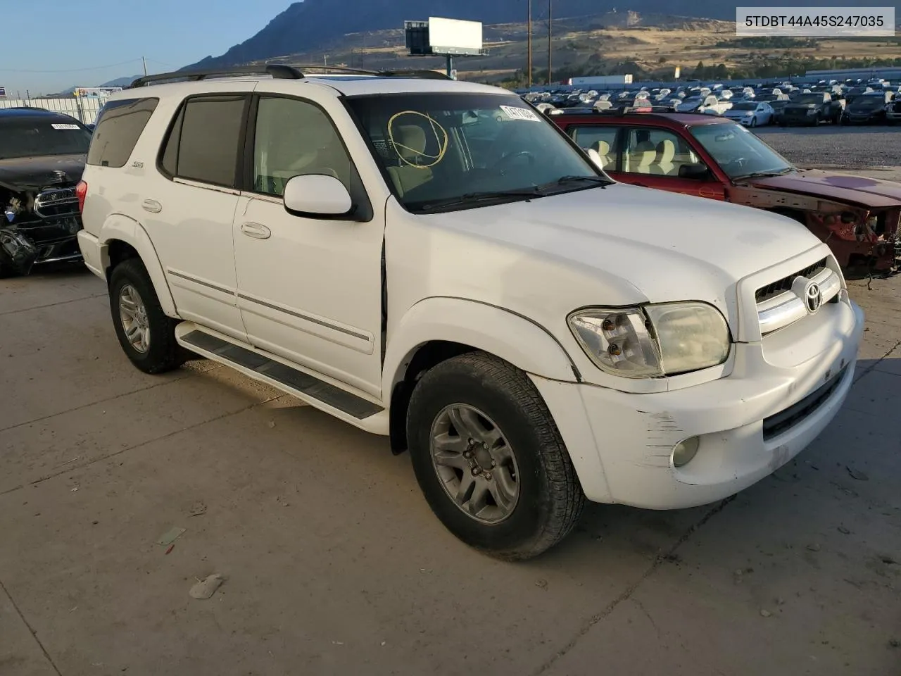 2005 Toyota Sequoia Sr5 VIN: 5TDBT44A45S247035 Lot: 74771034