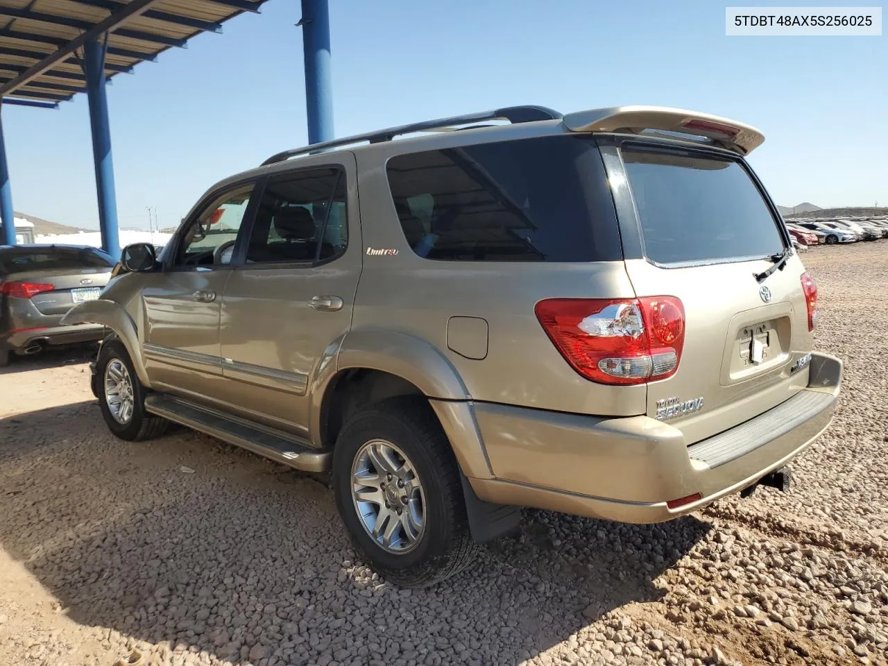 2005 Toyota Sequoia Limited VIN: 5TDBT48AX5S256025 Lot: 74843484