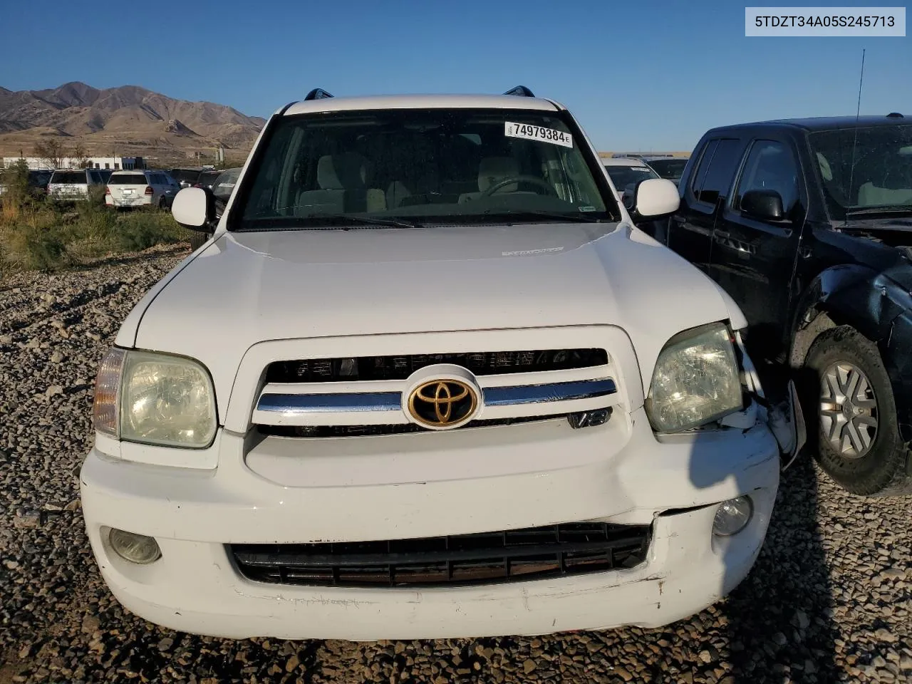 2005 Toyota Sequoia Sr5 VIN: 5TDZT34A05S245713 Lot: 74979384