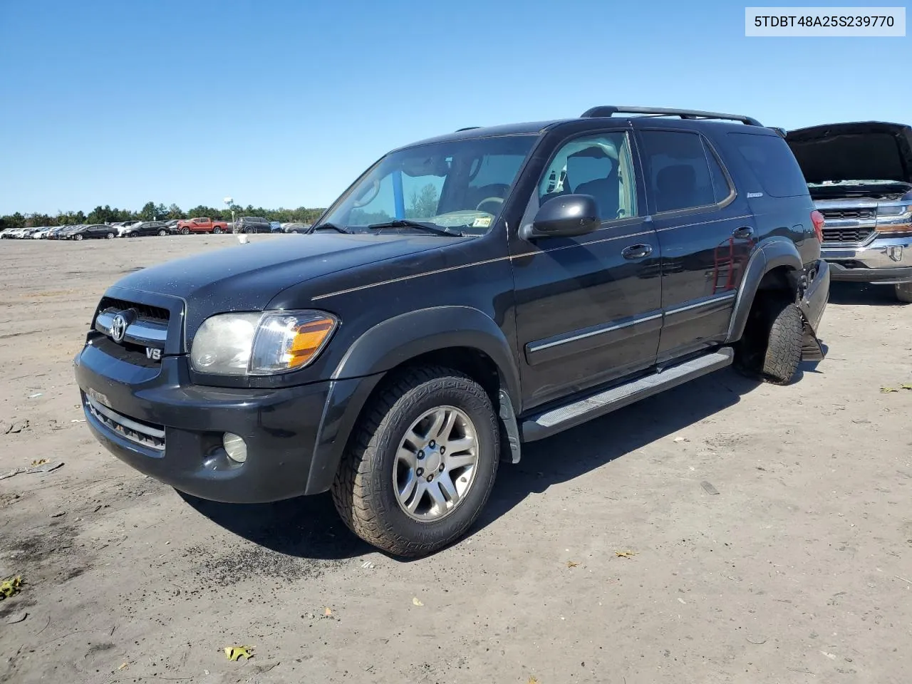 2005 Toyota Sequoia Limited VIN: 5TDBT48A25S239770 Lot: 75008414