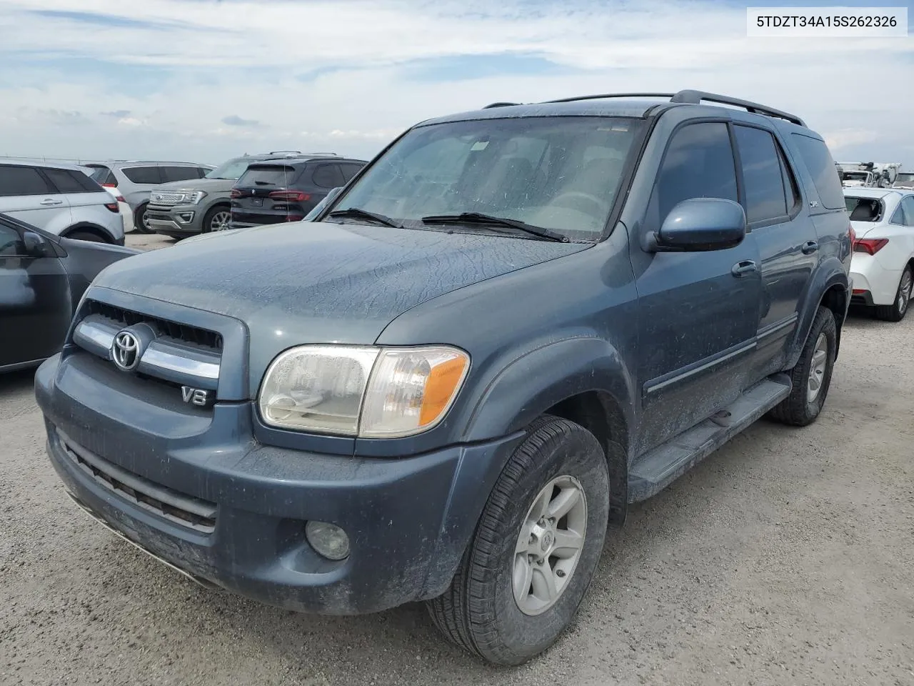 2005 Toyota Sequoia Sr5 VIN: 5TDZT34A15S262326 Lot: 75362654