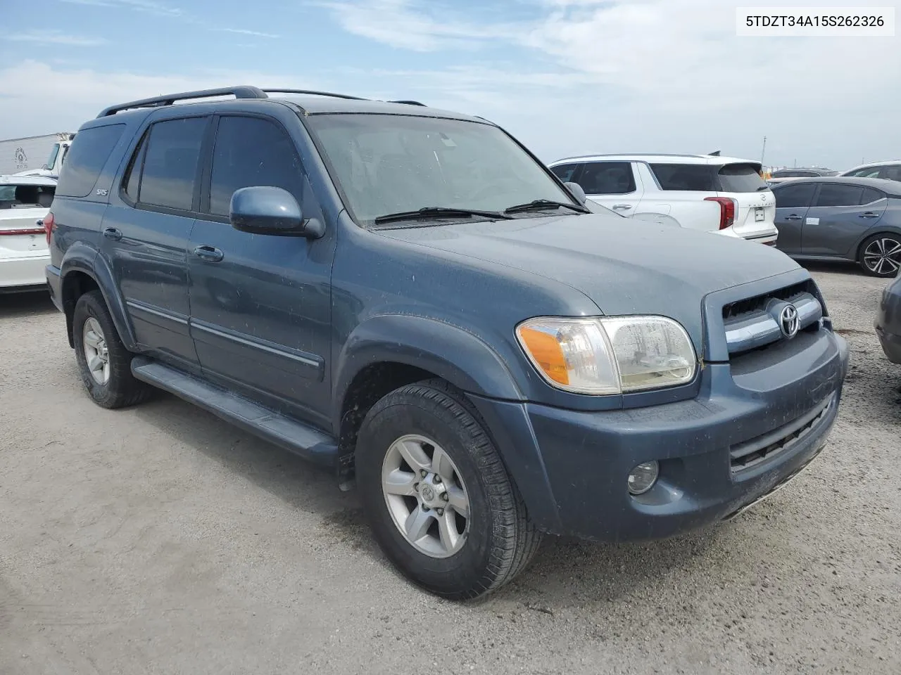 2005 Toyota Sequoia Sr5 VIN: 5TDZT34A15S262326 Lot: 75362654