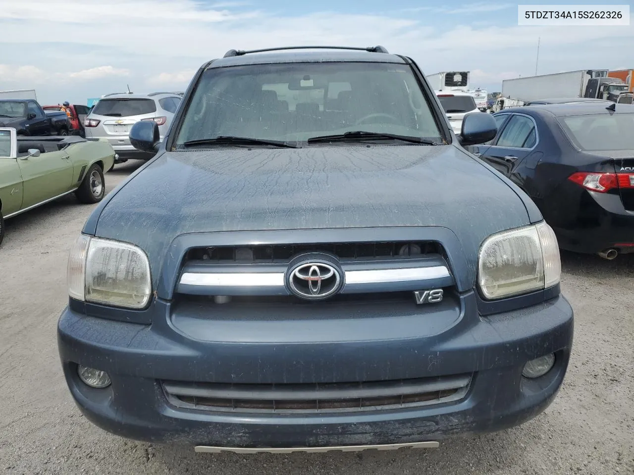 2005 Toyota Sequoia Sr5 VIN: 5TDZT34A15S262326 Lot: 75362654