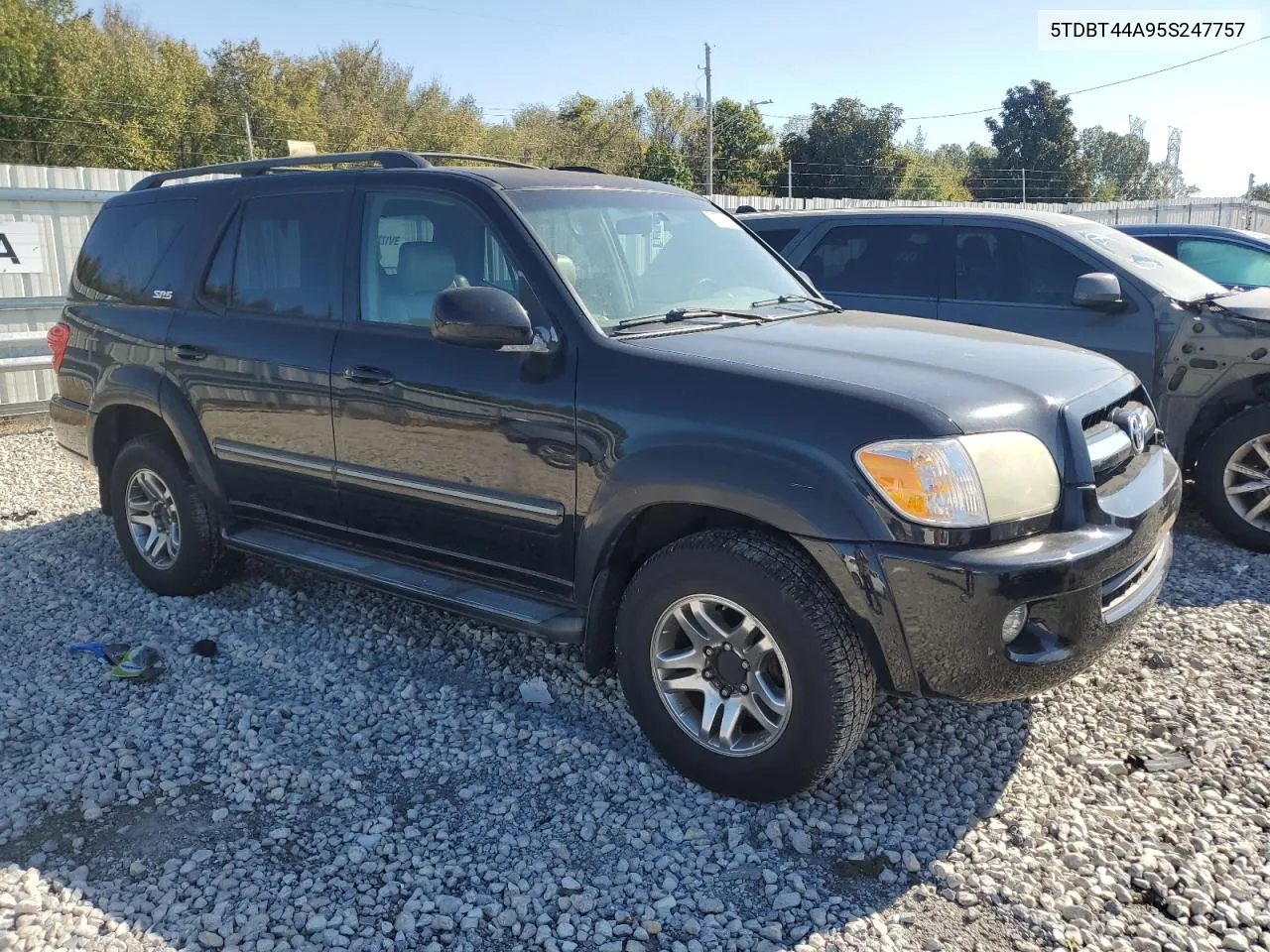 2005 Toyota Sequoia Sr5 VIN: 5TDBT44A95S247757 Lot: 77766874