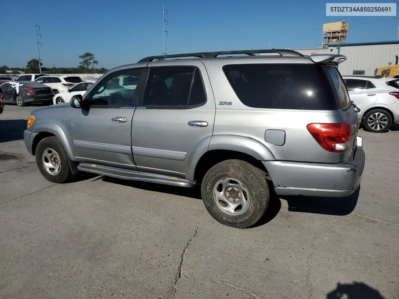 2005 Toyota Sequoia Sr5 VIN: 5TDZT34A85S250691 Lot: 78090724