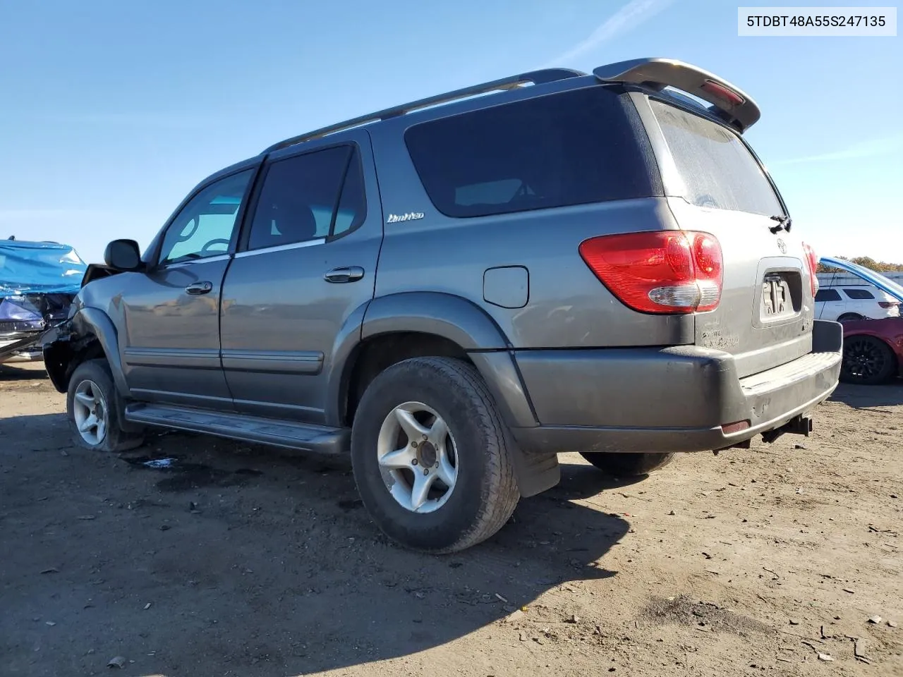 2005 Toyota Sequoia Limited VIN: 5TDBT48A55S247135 Lot: 78175734