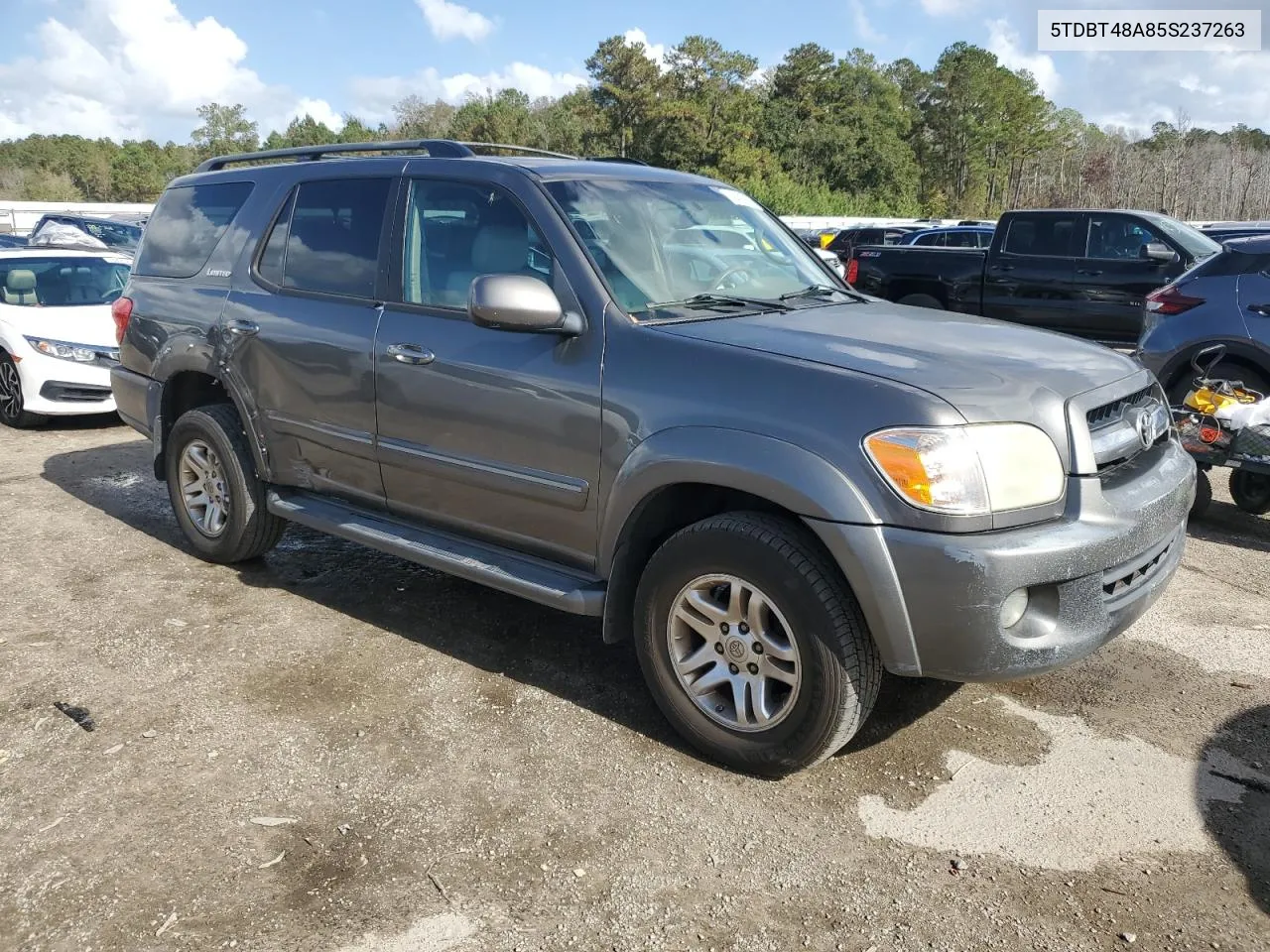 2005 Toyota Sequoia Limited VIN: 5TDBT48A85S237263 Lot: 79400904