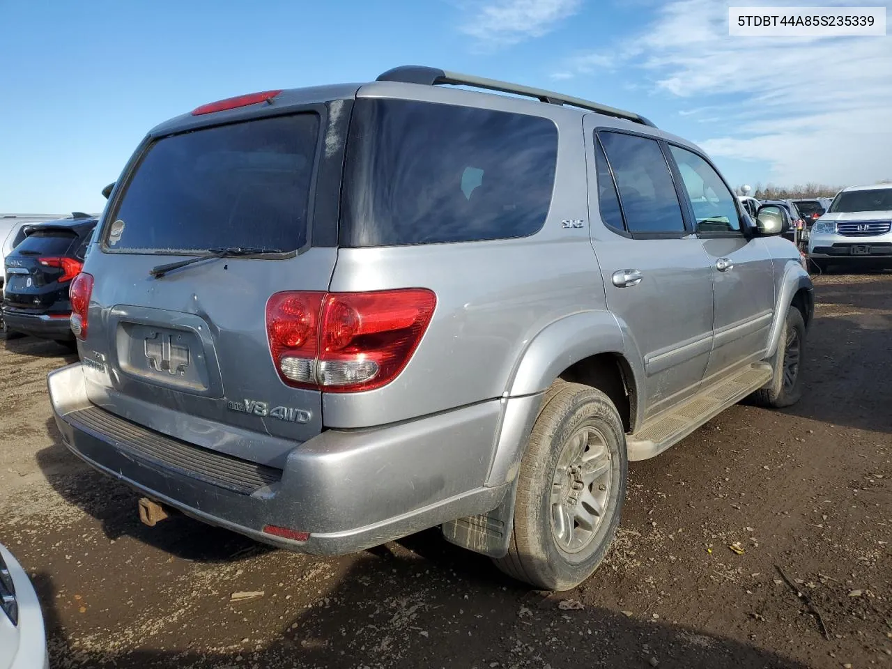 2005 Toyota Sequoia Sr5 VIN: 5TDBT44A85S235339 Lot: 79736274