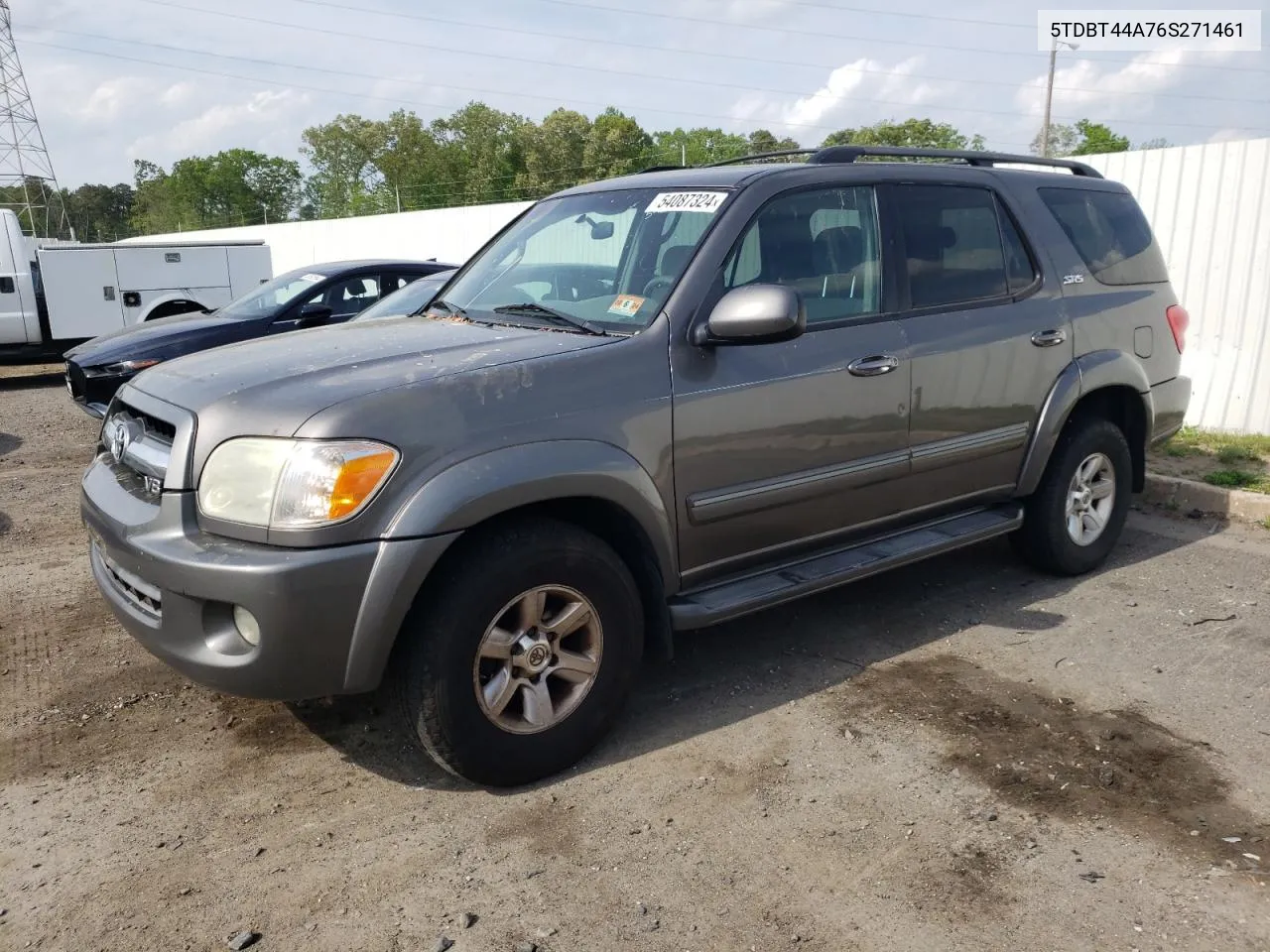 2006 Toyota Sequoia Sr5 VIN: 5TDBT44A76S271461 Lot: 54087324