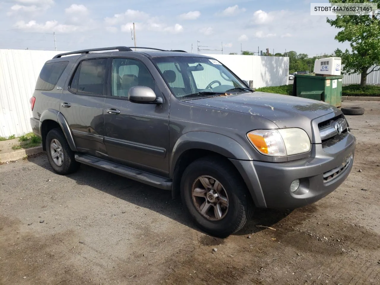 2006 Toyota Sequoia Sr5 VIN: 5TDBT44A76S271461 Lot: 54087324