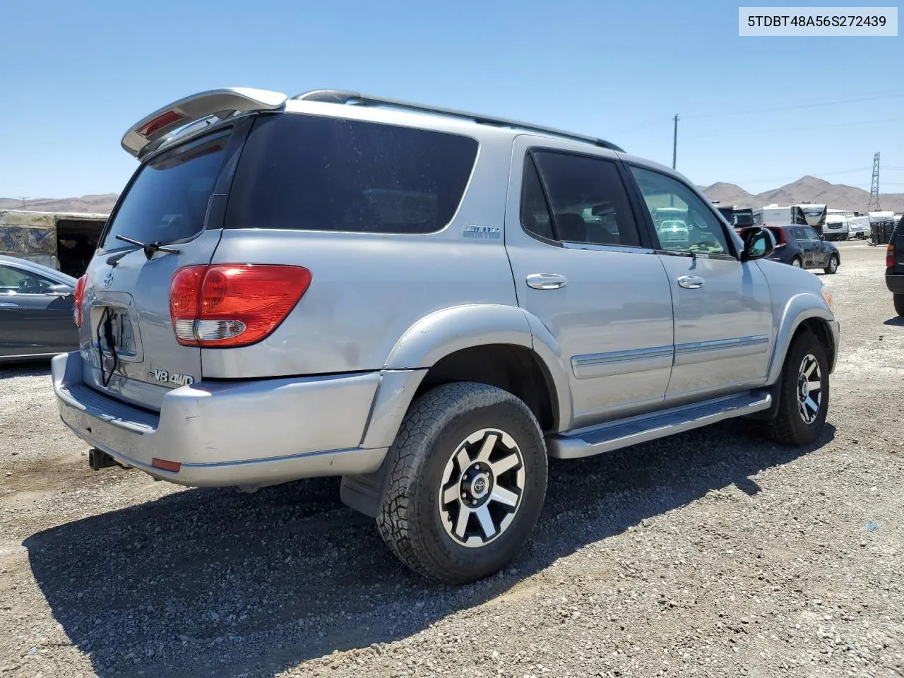 2006 Toyota Sequoia Limited VIN: 5TDBT48A56S272439 Lot: 60949264