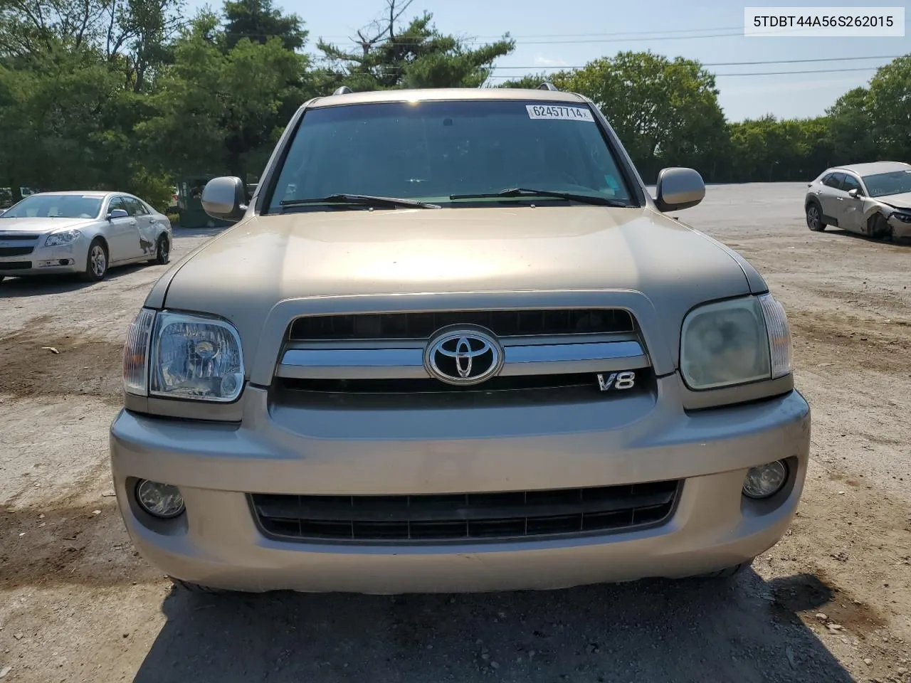 2006 Toyota Sequoia Sr5 VIN: 5TDBT44A56S262015 Lot: 62457714