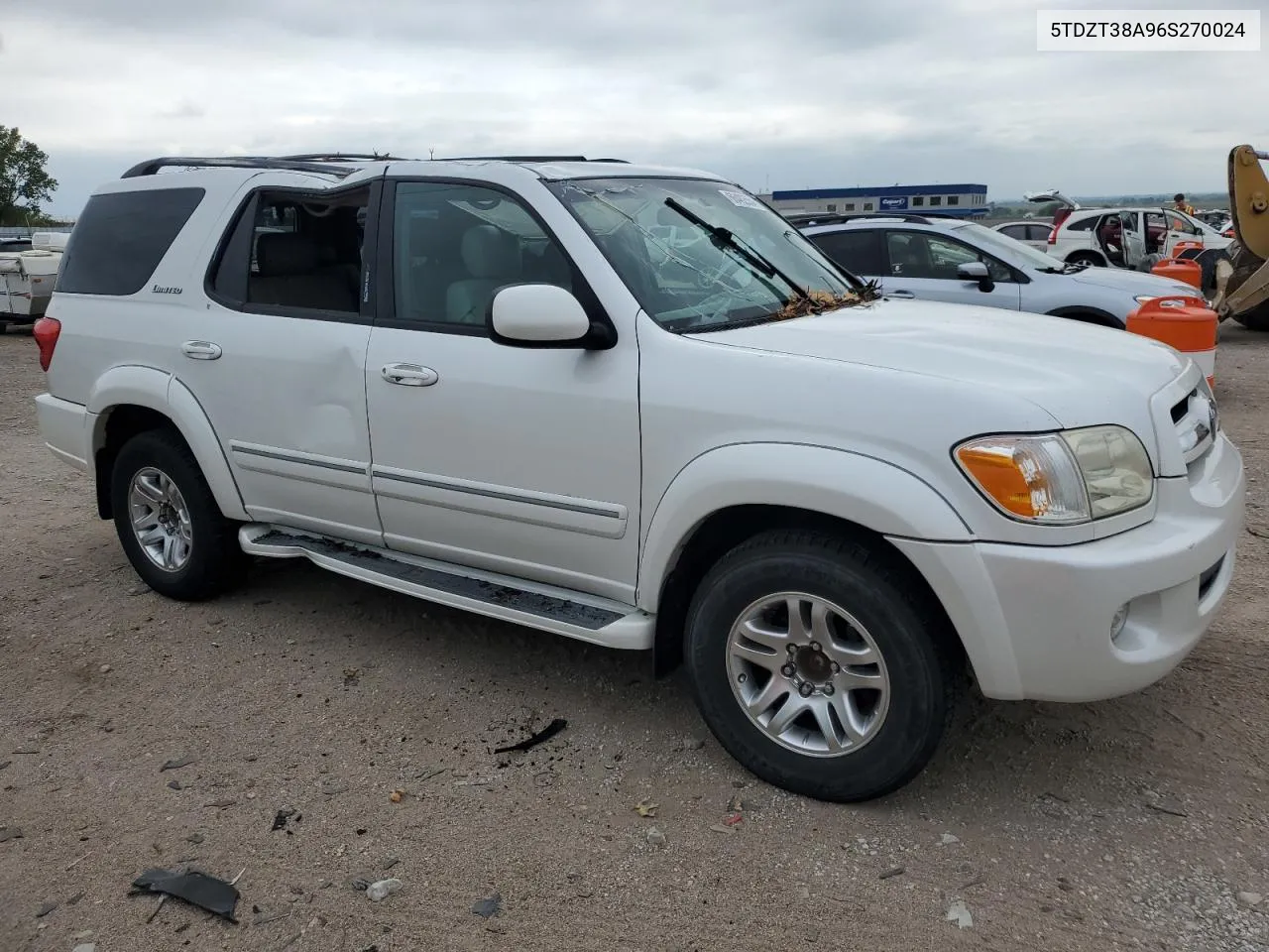 2006 Toyota Sequoia Limited VIN: 5TDZT38A96S270024 Lot: 66402554