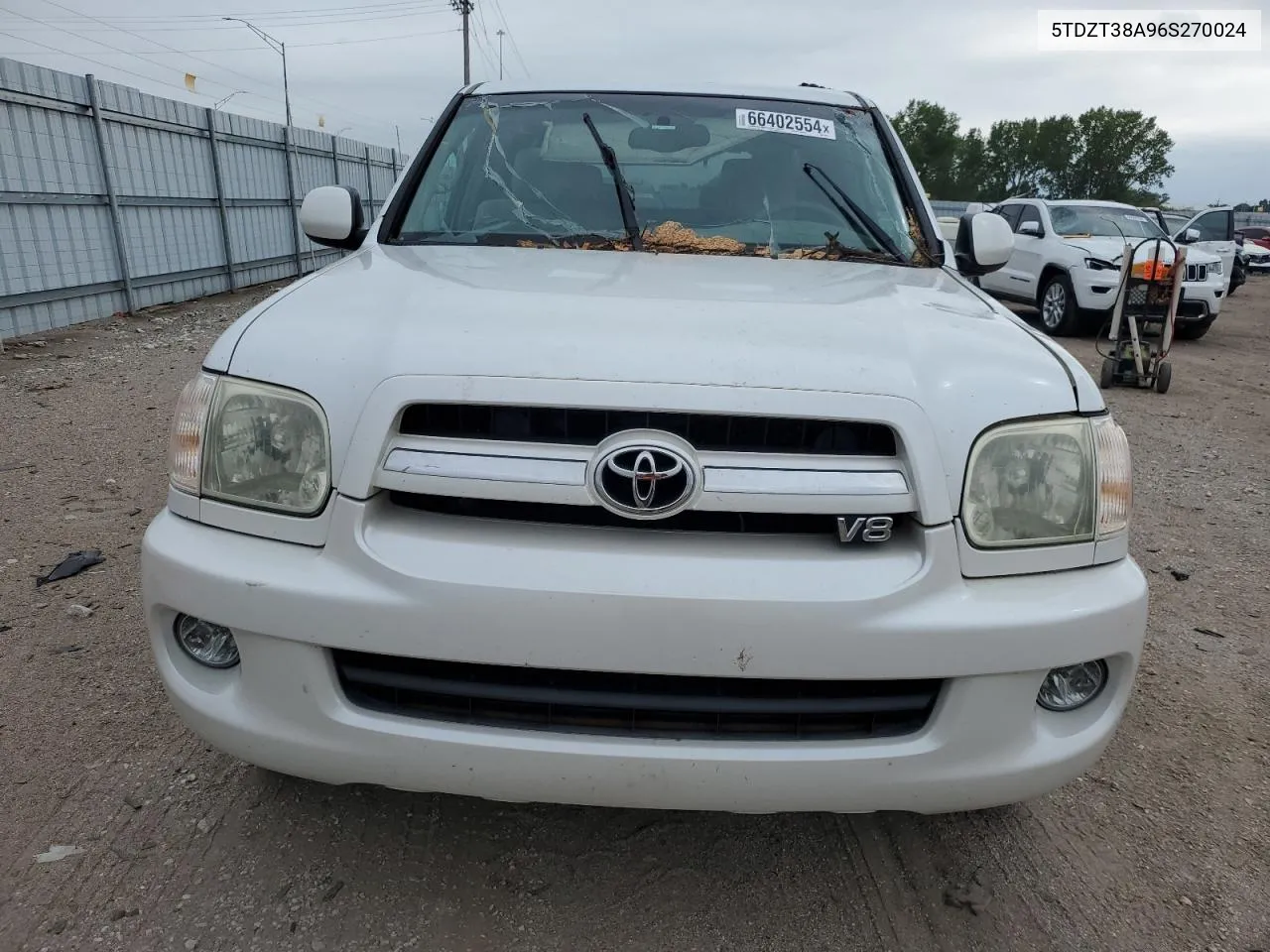 2006 Toyota Sequoia Limited VIN: 5TDZT38A96S270024 Lot: 66402554