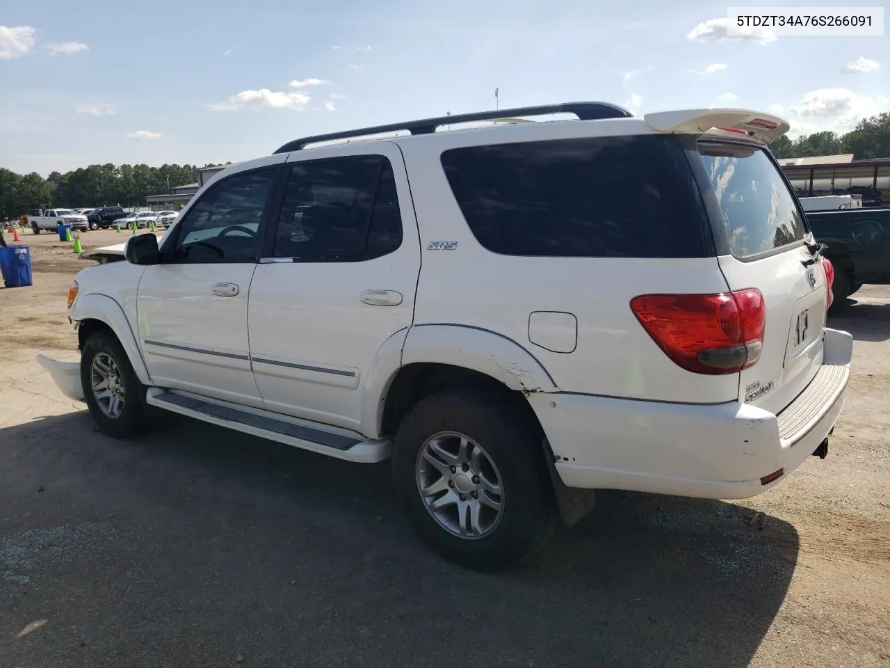 2006 Toyota Sequoia Sr5 VIN: 5TDZT34A76S266091 Lot: 68287034