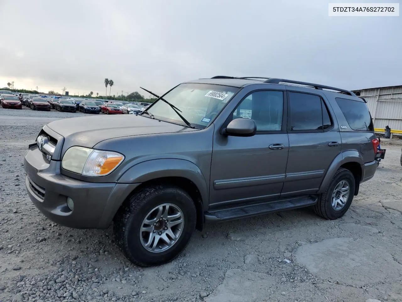 2006 Toyota Sequoia Sr5 VIN: 5TDZT34A76S272702 Lot: 69882504